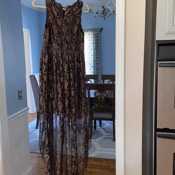 Adrianna papell hi-low dress - Picture 2 of 6